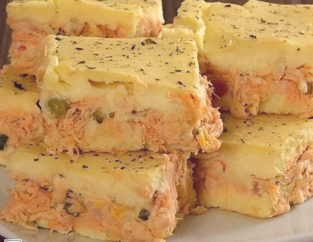 Torta de Frango cremosa