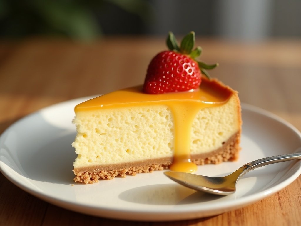 Cheesecake japonês