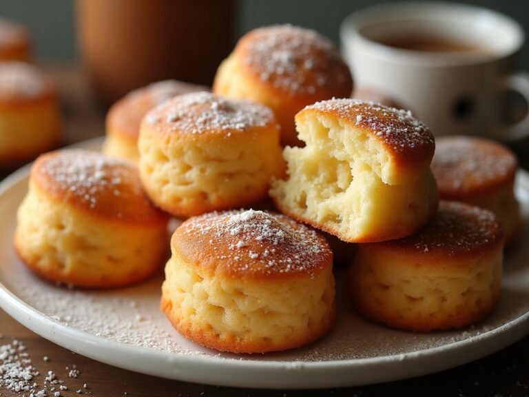 Bolinho de chuva recheado